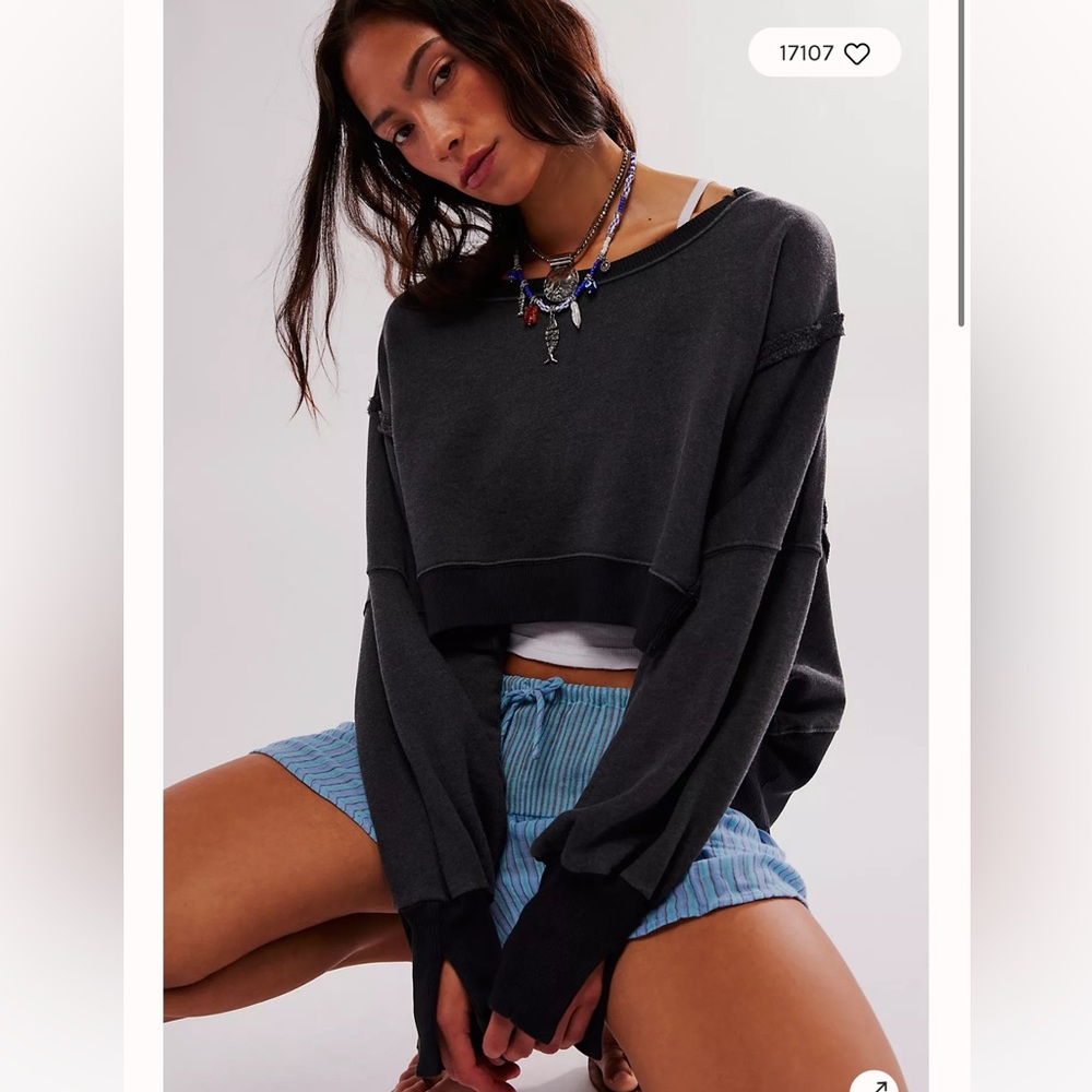 Free People - We The Free Cropped Camden!!! SOLD OUT COLOR!!!!